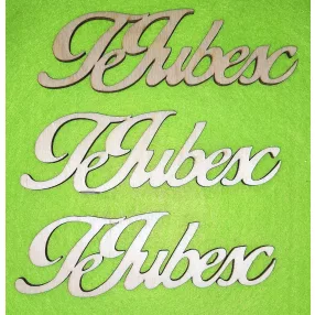 Natúr fa Te iubesc 3db/csomag	15x5cm 