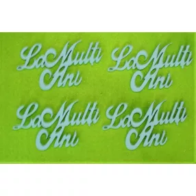   Világoskék fa  boldog szüli ,névnap la multi ani	4db/csomag	9x5cm 