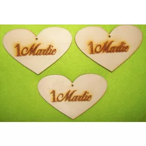 Natúr fa  1 Martie ,Március 1    9x6cm 3db/csomag